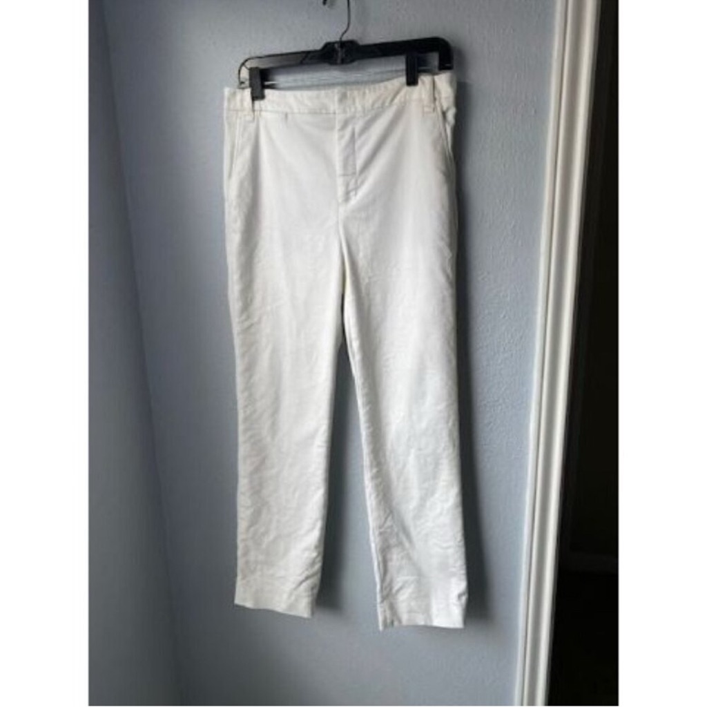 Vince Women’s Lined White/Cream Chinos Size 8